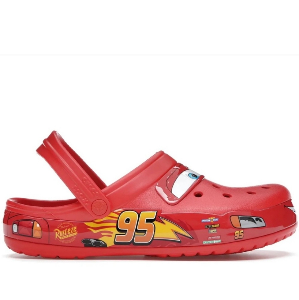 Unisex Lightning McQueen Crocs